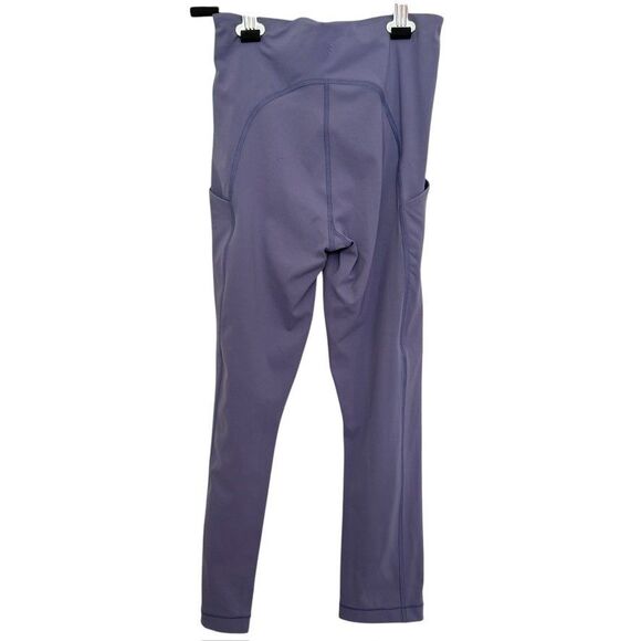 Athleta Size XS Ultimate Stash Pocket Capri Leggings Lavender Purple Run Yoga - Picture 2 of 7